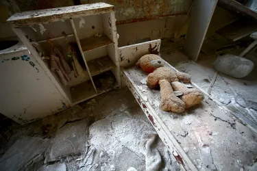 Pripjaty - Mackó az óvodában